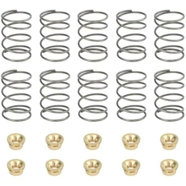 Sæt med 10 trimmersprings kompatible med EGO 15 essentielle reservedele -