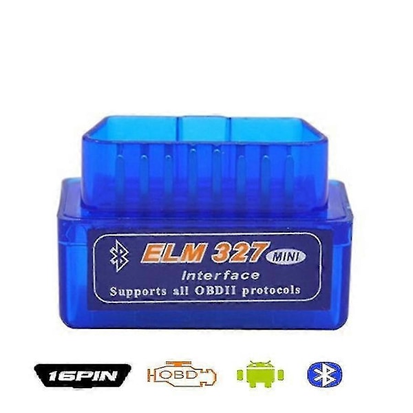 Bluetooth felkodsläsare OBD2 ELM327 Bildiagnostik