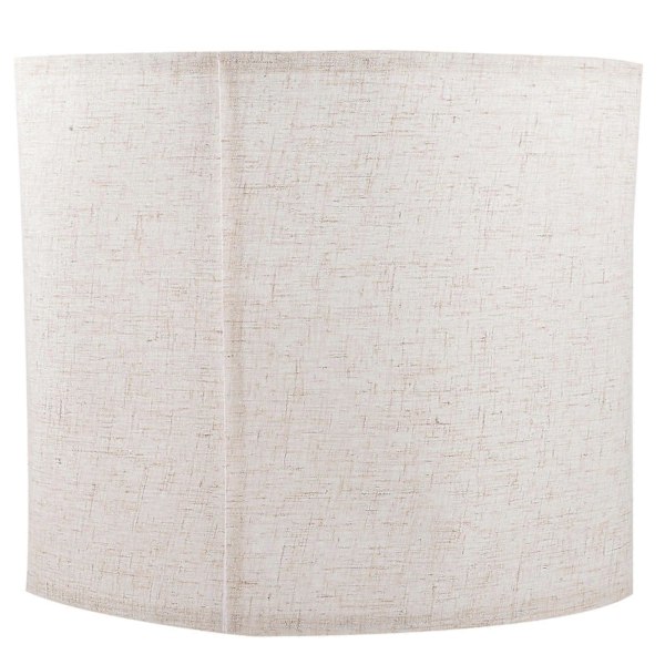 Tyglampskärm Modern Tyg Lampskärm Ersättning för Bordslampa Beige Triangulär Halvcirkel Enkel Hemdesign 1Set