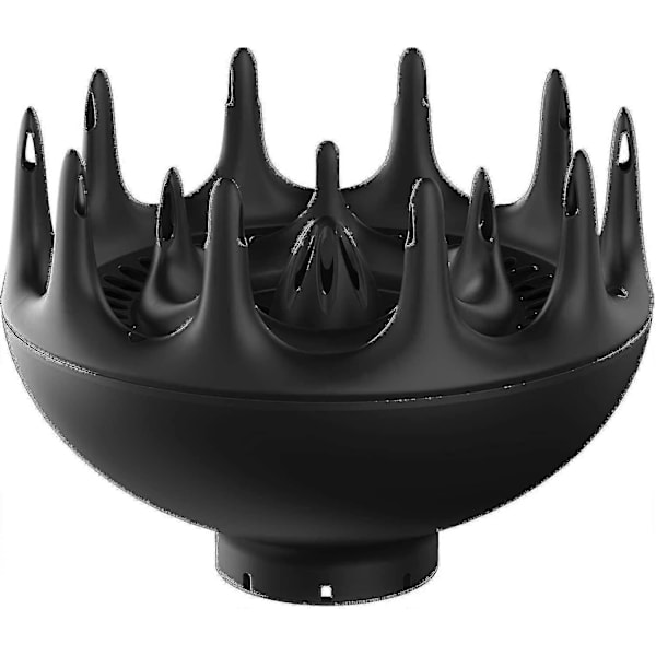 Black Orchid Stor Diffuser til Naturligt Krøllet Hår