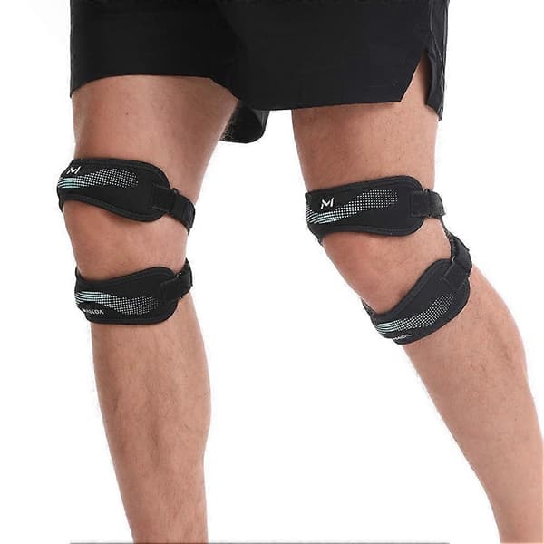 Patellar-sene støtte stropp Lett Patella knestropp for trening Orange