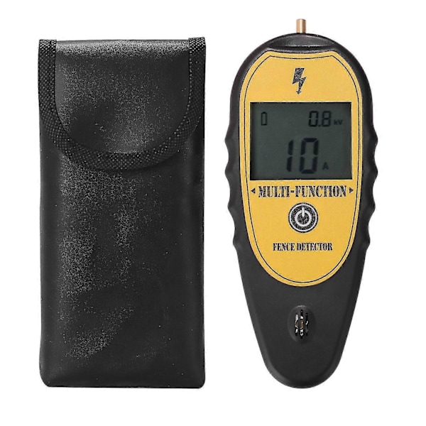 200-15000V Gjerde Digitalt Display Voltmeter Strømmåler Strømretningstester Gård Elektronisk Gjerde