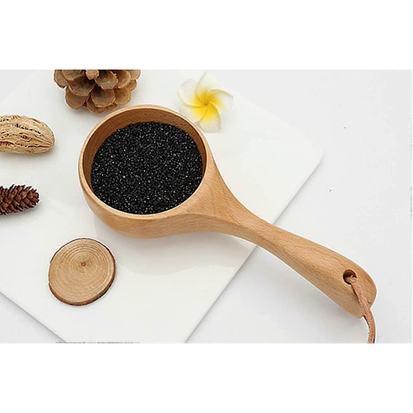 KESAPLAN Badesalt Scoop Tresleiv Skje Scoops for Beholdere Mel Scoop Sleiver for Matlaging