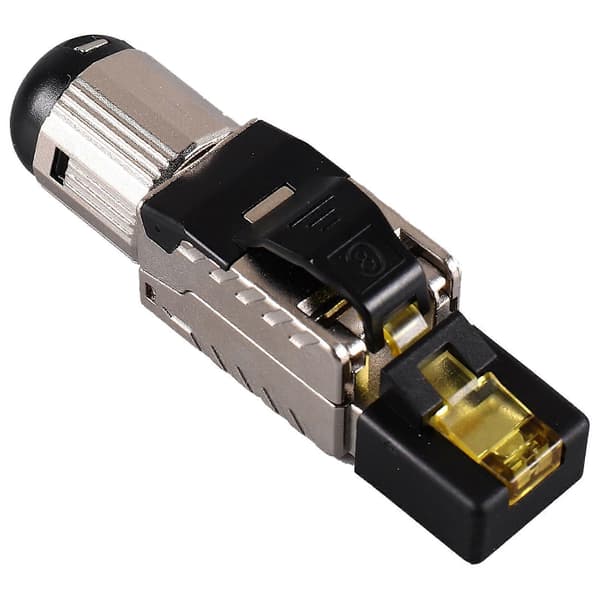 Netværks Lan Connector Cat8 Ethernet Jack Værktøjsfri Installation Kobber 1 Sæt