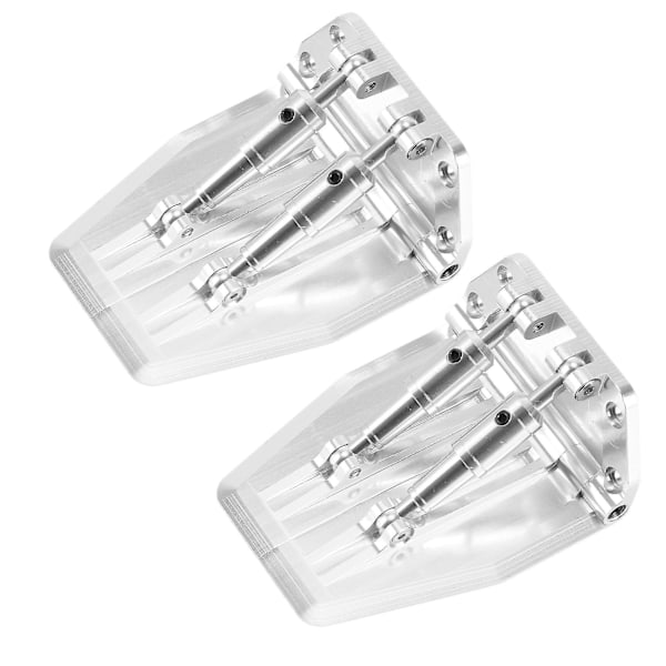 2 stk. Justerbare trimflaps i metall 69x57x30mm for Nitro Gass Rc Modellbåt