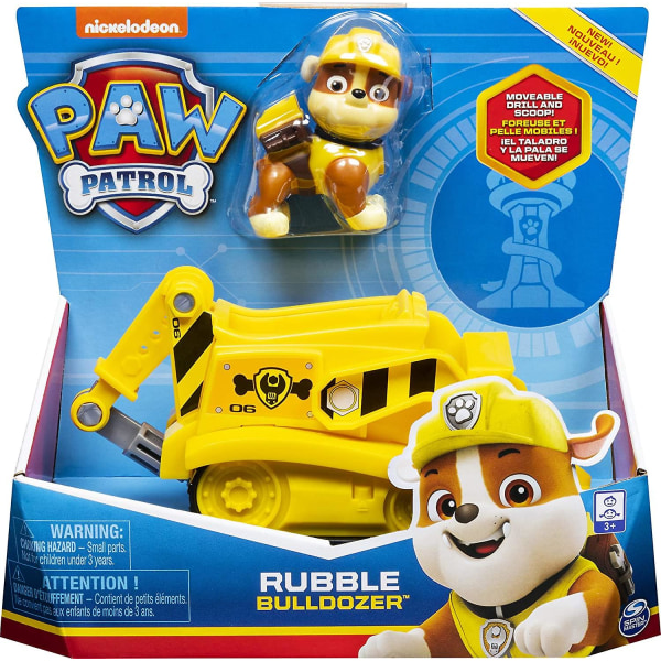 Paw Patrol Action Figurer Toy RescueBusAir Aircraft Headquarters Rubble