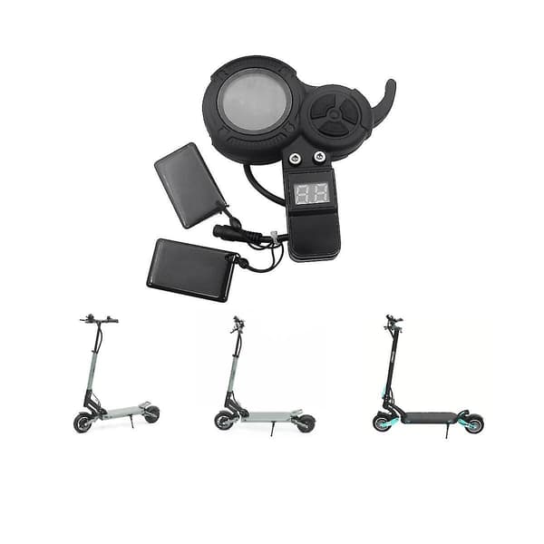 Elektrisk scooter LCD-display 36v-60v accelerator gas Nfc-kort til Vsett 8 8+ 9 9+ til Zero 8 9