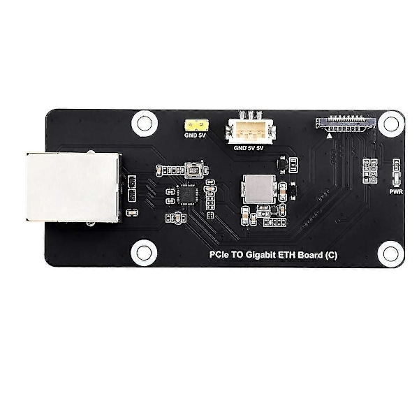 5 PCIe - Gigabit ETH -kortille Tukee RPi OS:ää, ajurivapaa PCIe - Gigabit ETH -sovitinkortille