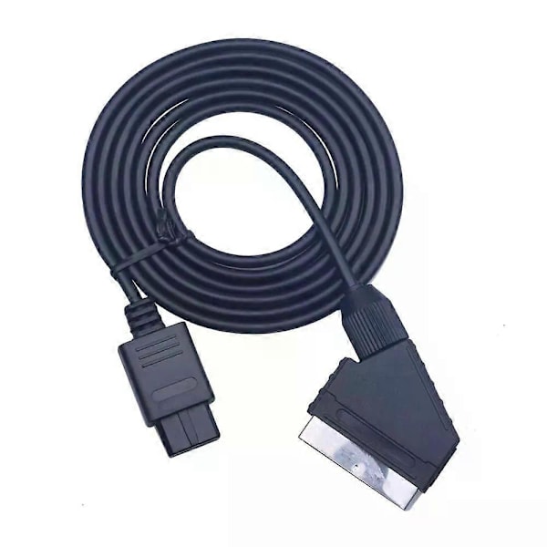 18m A/V TV Videospilkabel Scart-kabel Til SNES til N-GC til SFC til Nintendo Gamecube Konsol Kompatibel med NTSC System