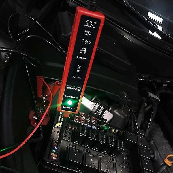 Aermotor Em285 Elektrisk Kredsløbstester til Biler, Elektrisk Systemtester DC/6-24V, Automatisk Testpen, Diagnostisk Kabelmeter