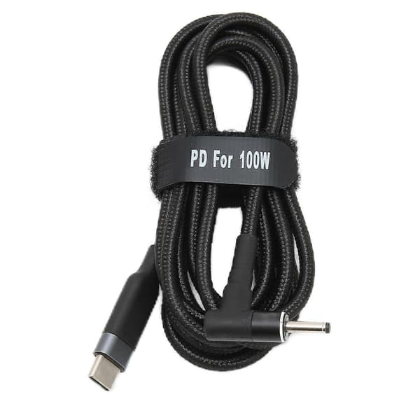 Laptop Opladerkabel TypeC til DC Notebook Computer PD EMARK Chips Hurtig Opladerkabel (1,5 m)