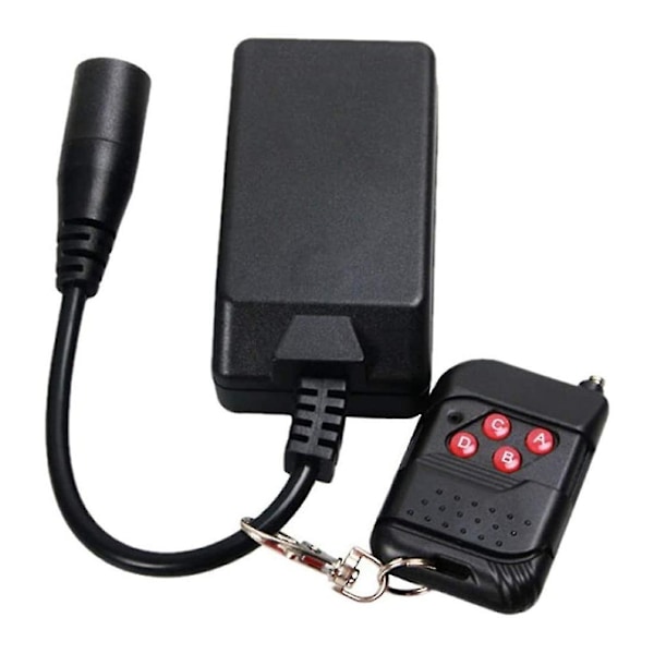 Bærbar 3-pin XLR Trådløs Fjernkontrollmottaker for Røyk- og Tåkemaskin DJ-Scene Kontroller Mottaker Tåking 400w 900