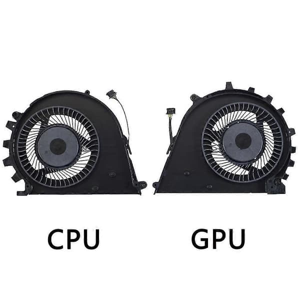 Til Hp Zbook Studio 15\" G3 G4 CPU & GPU Køleventilator 840960-001 / 922945-001