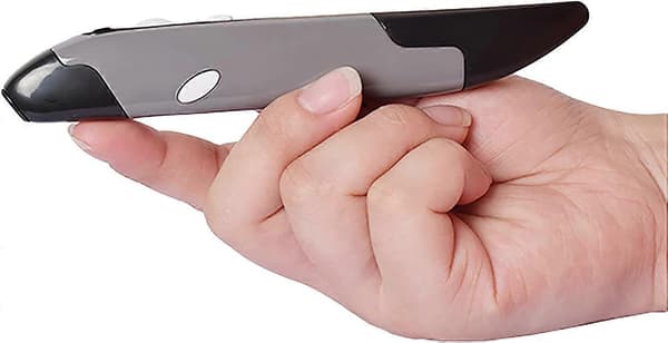 2.4GHz USB Trådløs Optisk en Mus Smart Mus til Bærbar Computer (Grå)