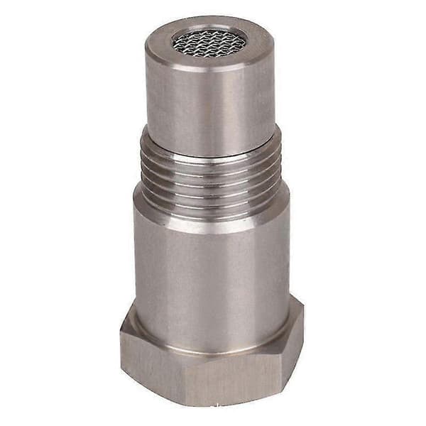 O2 Ilt Sensor Filter Konnektor Rustfrit Stål Adapter Forlænger Spacer M18x1.5
