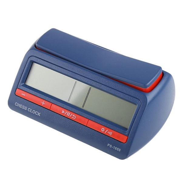 Schackklocka Multifunktionell Digital Schack Portabel Timer Brädspelstimer Basic