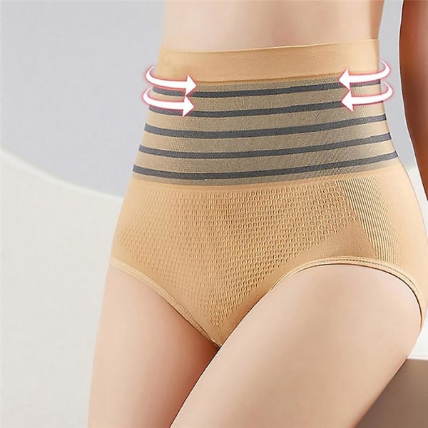 Slimming Trosor för kvinnor Hög midja Magkontrollbyxor Kvinnlig Trainer Shaping Kalsonger Butt Lifter Shapewear Underkläder S-2xl Skin2 L