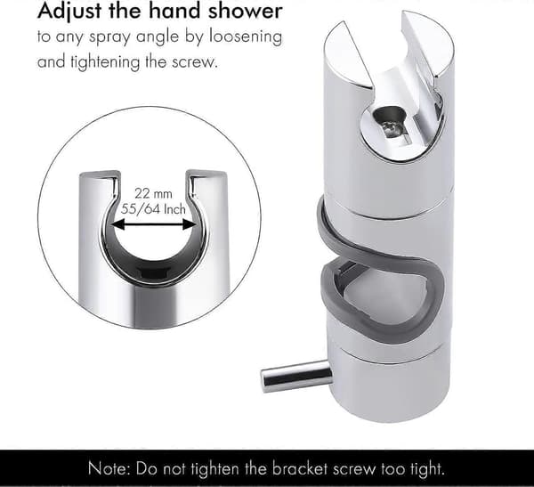 Dusjsliderholder for 22-25MM dusjarmaturer