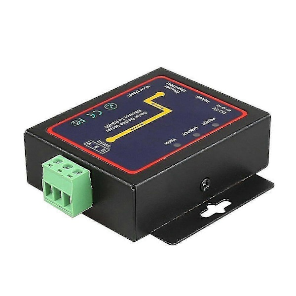 Rs485 Til Tcp/ip Konverter Ethernet Server Modul Kommunikasjonskonverter (EU-plugg)