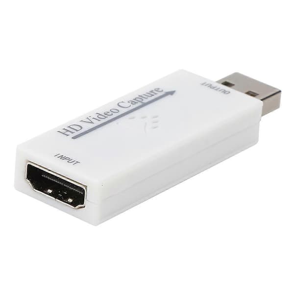 1080P Video Grabber HDMI til USB 2.0HDMI Support OBS Recorder med CD til Game Video Live Streaming