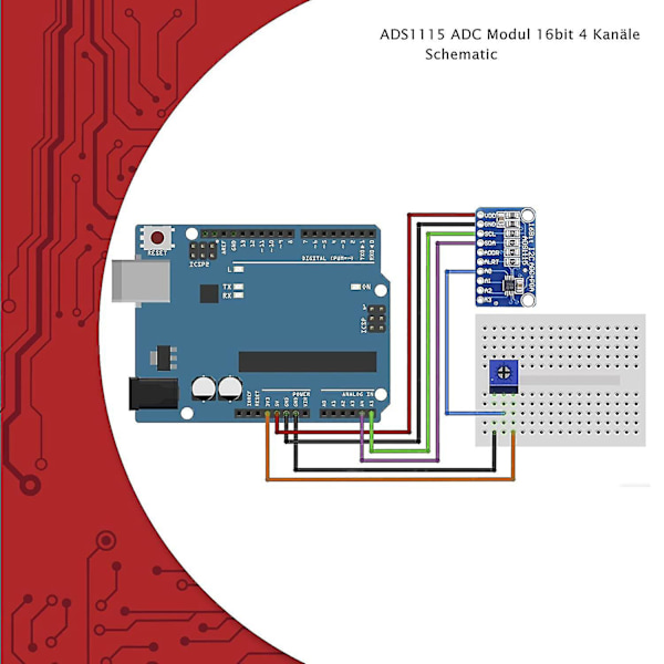 3 X Ads1115 Moduuli 16bit 4 Kanavaa Ja Ja
