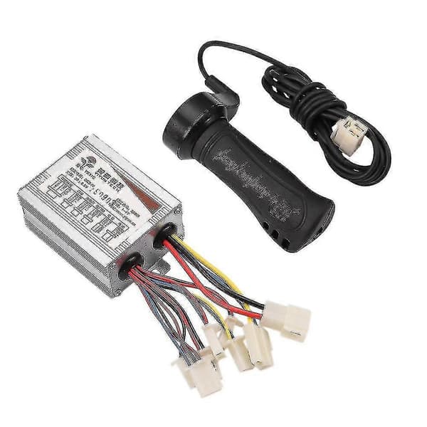 24v 500w DC El-cykel Motor Børstet Controller Box Med Børstet Controller Lang Linje Drej Styret