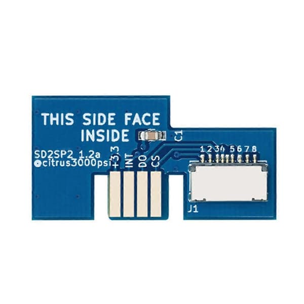 Spillkonsolladapter Micro-SD-kort TF-leser og oppstartsdisk Mod-direkte lesebrikke