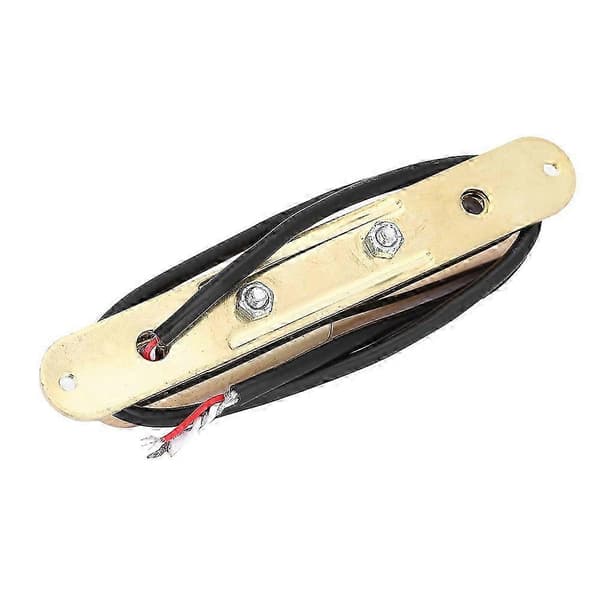 Alnico V Magnet Läppstiftsrör Pickup Elgitarr Single Coil Pickup för Elgitarr (guld)