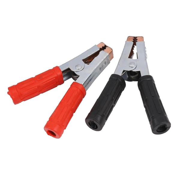 2x Klemmer KRAFTIG Kobber Batteritest