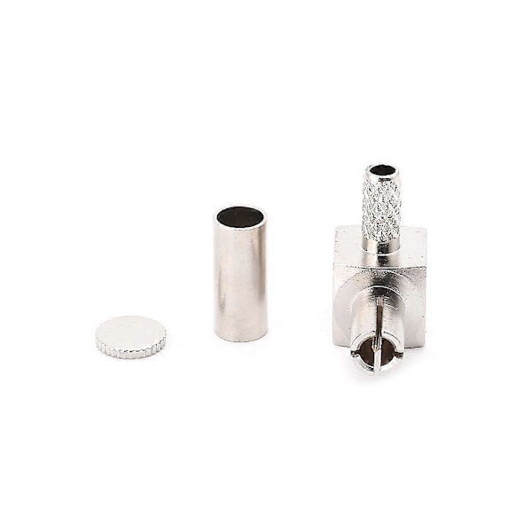 TS9 Hanstik RF Konnektor Højre Vinkel 90 Graders Krympe Koaksial Adapter Til RG174 RG316 LMR100 Kabel