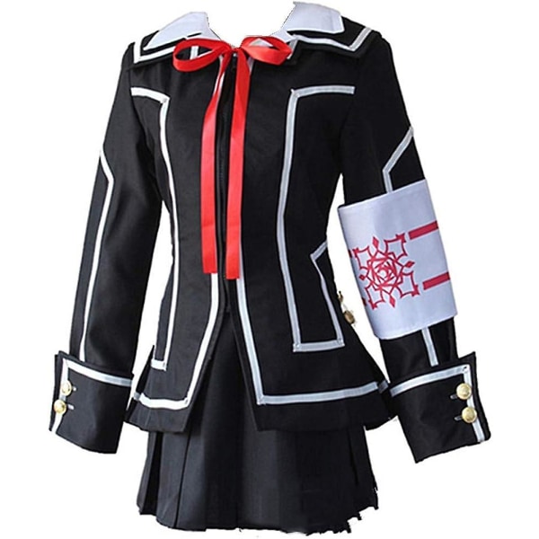 Anime Vampire Knight Cosplay Kostym Halloween Uniform Klänning För Kvinnor Full Set XL
