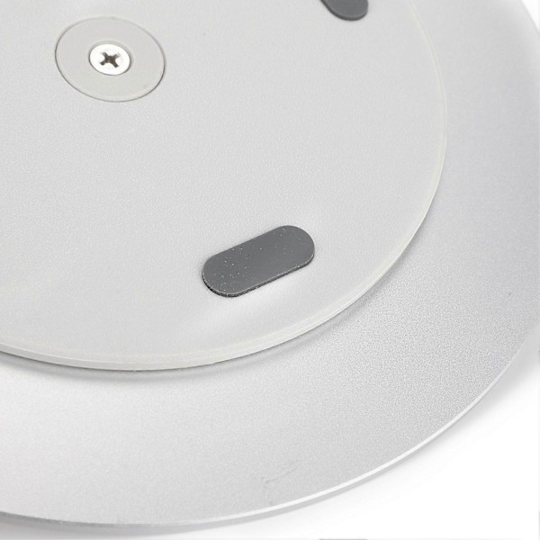 Aluminiumslegering 360 Graders Rotation Computer Skærm Base Skridsikker Tablet Stand (Sølv)
