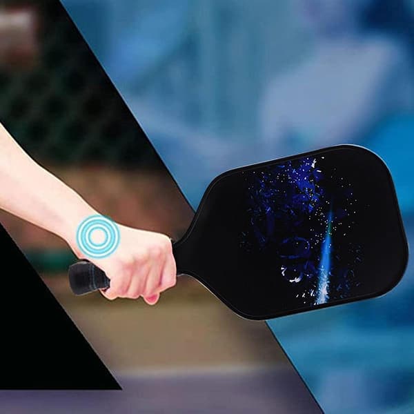 Pickleball Paddle, Honeycomb Core, Glasfiberflade, Indendørs/Udendørs Brug