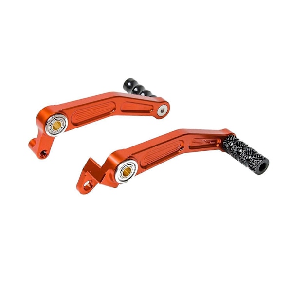 Par CNC Billet Fodbremsepedal Gearskiftearm Til Rc 125 200 390 2011-2016 (haoyi)