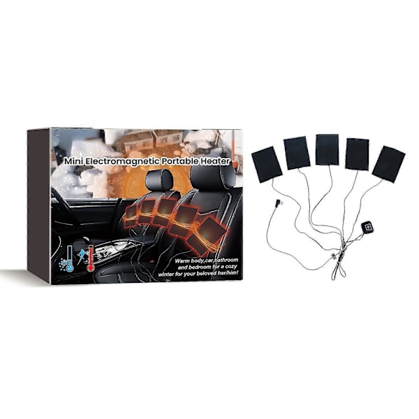 Mini Elektromagnetisk Portabel Värmare, Portabla Värmeplåster, Mini Elektromagnetisk Portabel Värmare Plåster Återanvändbara Värmeplåster