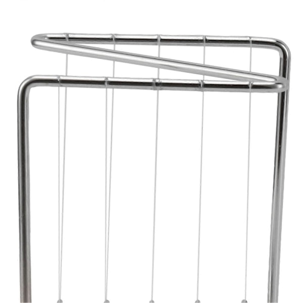 Z-formad Pendelboll Leksak Stål Balans Swing Bollar Leksak Evig Rörelse Fysik Vetenskapsleksak för Barn
