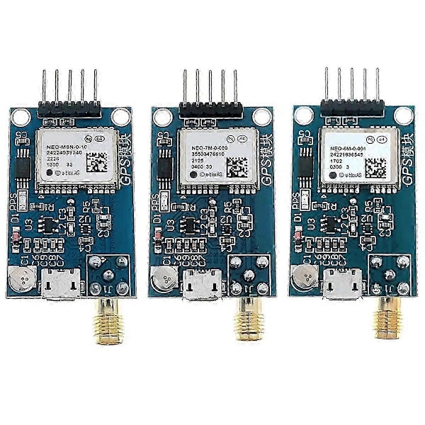 GPS-modul NEO-8M Satellitpositioneringsmodul Udviklingskort SZRH A-V