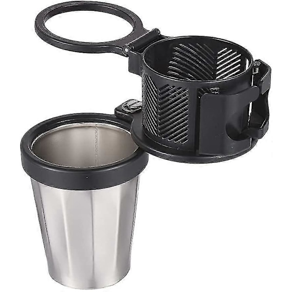 Yleismallinen auton mukiteline, 3-in-1 monitoiminen mukitelineen jatke