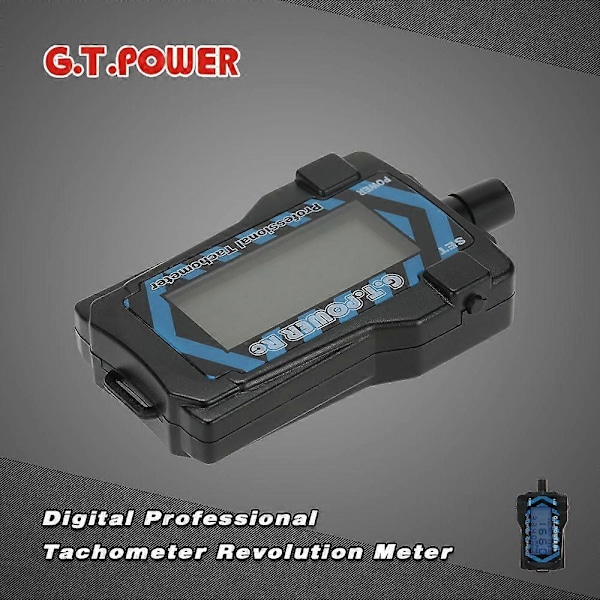 G.T.POWER RC Digital Profesjonell Turteller Revolusjonsmåler for RC Fly Helikopter Quadcopter
