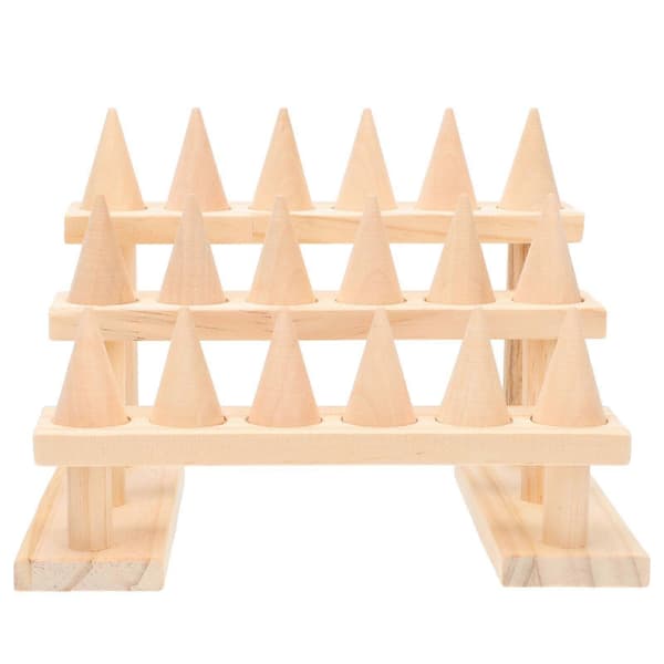 Bordplade Organizer Ringholder Fingerholder Display Smykkeorganisator Display Finger Smykkeorganisator Ring Display Stativ
