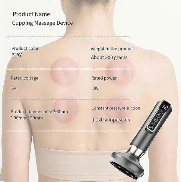 Varially Anti Cellulite Massageapparat med Rött Ljusterapi för Ben