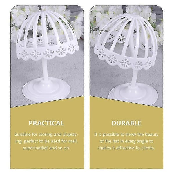 2 st Plast Hatt Display Rack Dekorativa Barn Hatt Displayställ Hatt Förvaringsställ