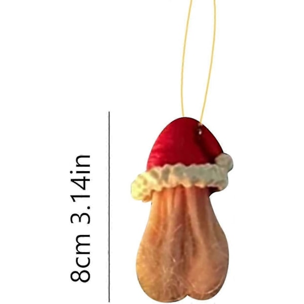 Rolig 3D Julkula Julgranspynt, Julgransdekoration Hängande Pynt, Julpynt
