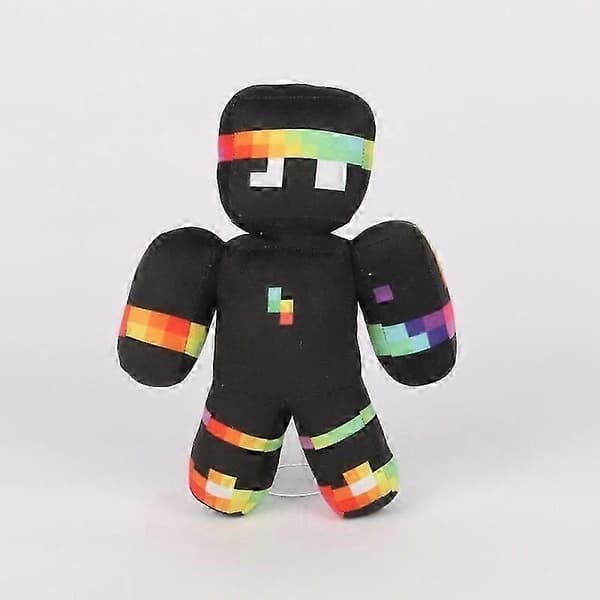 ParrotX2 eike wemmbu minecraft SMP Piush Toy 26cm kosedyr black