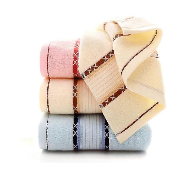 3-delade handduksset, Bale Badhandduk Presentförpackning 100% Bomull, 35 X 75 Cm, Handdukar
