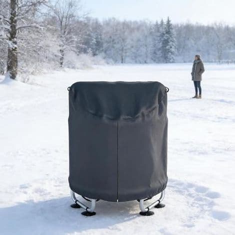 Trampolinskydd, runt barntrampolinskydd, vintertrampoliner, perfekt för att skydda din trampolin.