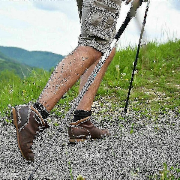 20 Stk. / 10 Par Asfalt Gummi Buffere X-4gt Til Alle Almindelige Nordic Walking Stave - Vandrestave - QH