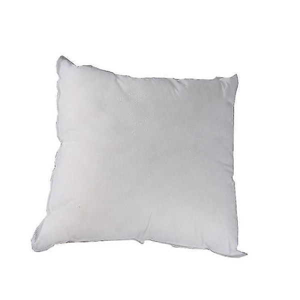 45*45cm Kudde 45*45CM Standardkudde Kuddstoppning Vit Linne Läder-Excellence