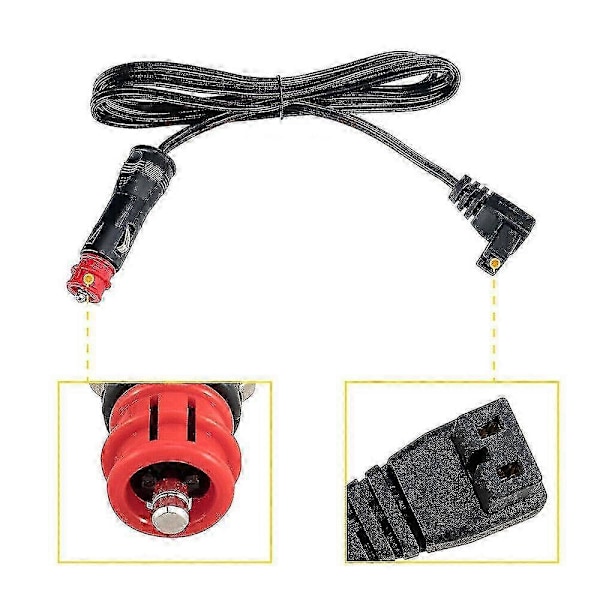 2M kabeltilslutningsledning 12V til WAECO CF, CDF kompressorkøler Edition d