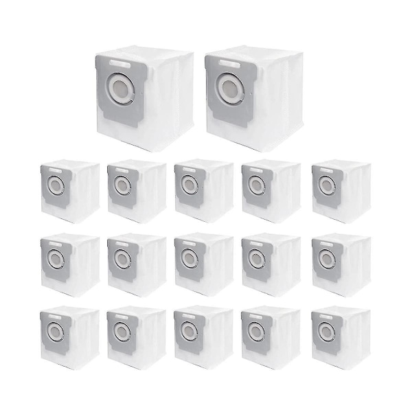 17-pack dammsugarpåsar för Bags I7 I7+ I3 I3+ I4 I4+ I6 I6+ I8 I8+ J7 J7+/plus S9 S9+ I & S & J-serien